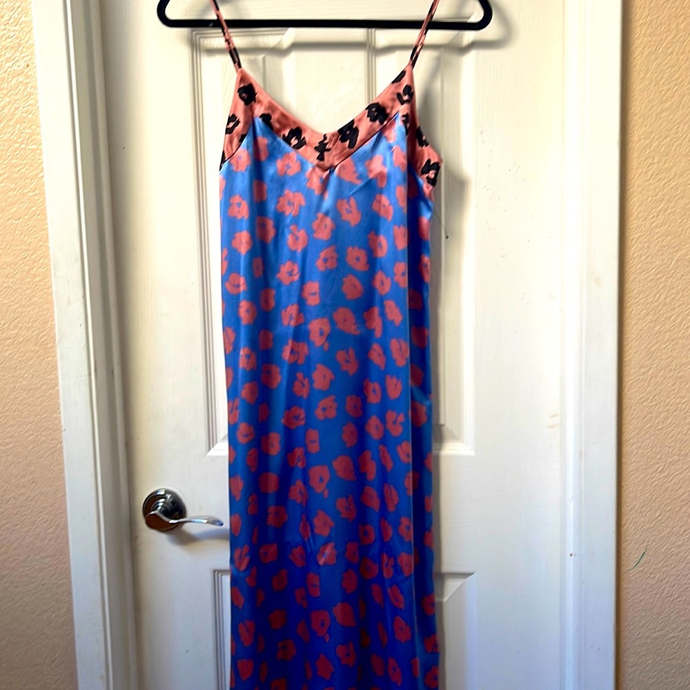 100% silk slip dress
